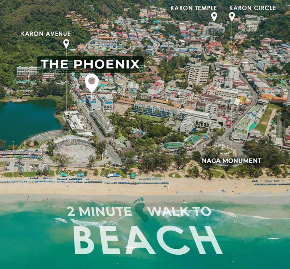Phoenix Hotel Karon Beach Exterior foto